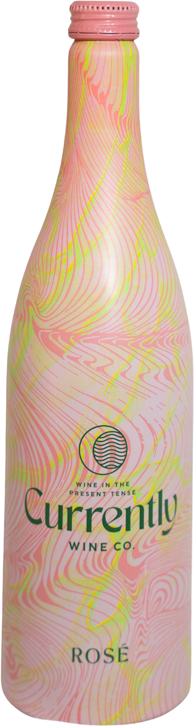 Currently Wine Rose Bottle